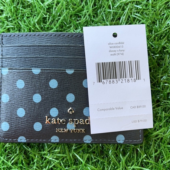 disney x kate spade new york alice card holder - Picture 5 of 16